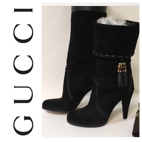 gucci shoes bamboo|gucci bamboo boots ireland.